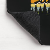 Tapis De Souris Thème de cabine de forêt d'Alaska Coucher de solei (Coin)