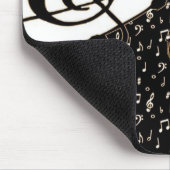 Tapis De Souris Thème de musique d'or (Coin)
