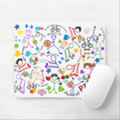 Tapis De Souris Thème de thérapie physique (Avec souris)