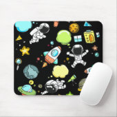 Tapis De Souris Thème Espace (Avec souris)