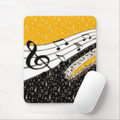 Tapis De Souris Thème musical Gold (Avec souris)
