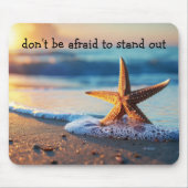 Tapis De Souris Thème Plage Inspiration Starfish Mousepad (Devant)