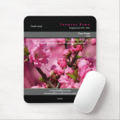 Tapis De Souris Thème Promo Mousepad Pink Cherry Tree - HAMbyWG (Avec souris)