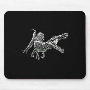 Tapis De Souris Thème Snosaurus Dinosaure Prédateur Préhistorique