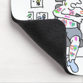 Tapis De Souris Thème Tattoos Drôle Tattooïste (Coin)