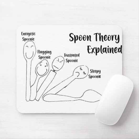 Tapis De Souris Théorie de cuillère expliquée (Avec souris)