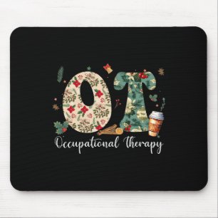 Tapis De Souris Thérapeute professionnelle Noël Ot Ota Me