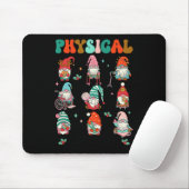 Tapis De Souris Thérapie physique de Noël Gnome Physica (Avec souris)