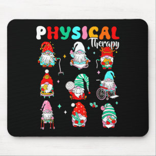 Tapis De Souris Thérapie physique drôle de gnome Pt Thérapiste phy