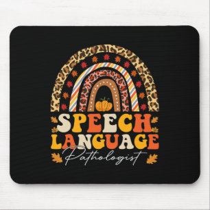 Tapis De Souris Thérapie vocale rétro Pathologiste du langage F