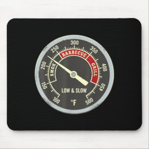 Tapis De Souris Thermomètre Barbecue Barbecue enfumé à basse vites