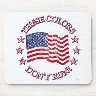 Tapis De Souris These Colors Don't Run ! American Flag & Stars