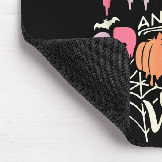 Tapis De Souris Thick Thighs And Soky Vibes Retro Groovy Halloween (Coin)