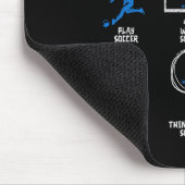 Tapis De Souris Things I Do In My Spare Time Soccer Funny Soccer P (Coin)
