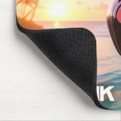 Tapis De Souris THINK PINKER - Flamingo PINK (Coin)