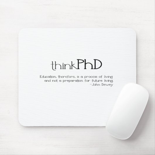 Tapis De Souris thinkPhD (Avec souris)
