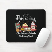 Tapis De Souris This Is My Christmas Movie Watching Shirt Family M (Avec souris)
