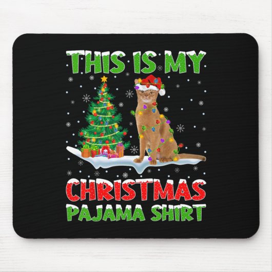 Tapis De Souris This Is My Christmas Pajama Shirt Christmas  (Devant)