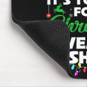 Tapis De Souris This Is My It's Too Hot For Ugly Christmas Sweater (Coin)