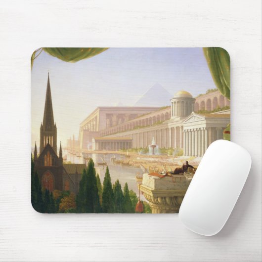 Tapis De Souris Thomas Cole - le rêve de l'architecte (Avec souris)