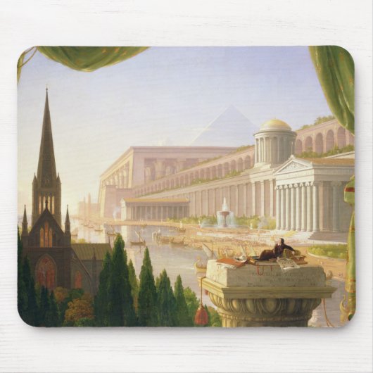 Tapis De Souris Thomas Cole - le rêve de l'architecte (Devant)