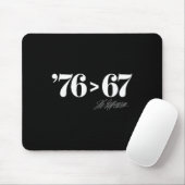 Tapis De Souris Thomas Jefferson 76 > 67 Auto-évident Minimal M (Avec souris)