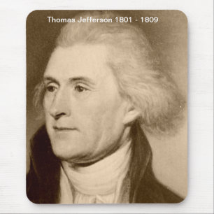 Tapis De Souris Thomas Jefferson Mousepad
