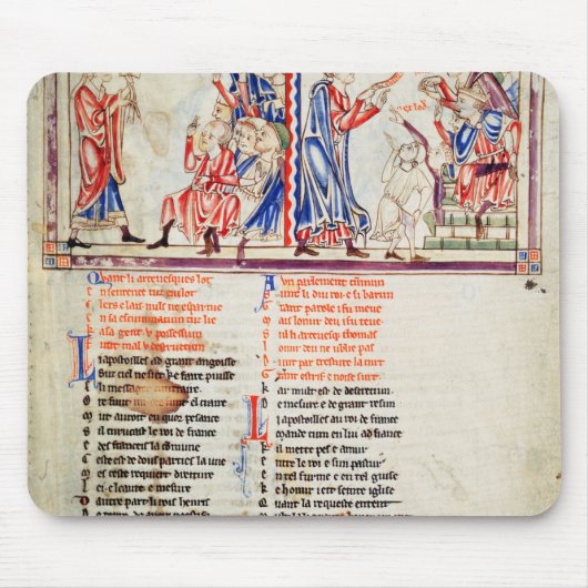 Tapis De Souris Thomas que Becket prononce (Devant)
