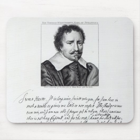 Tapis De Souris Thomas Wentworth, ęr comte de Strafford (Devant)
