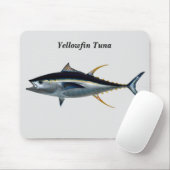 Tapis De Souris Thon jaune (Avec souris)