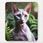 Tapis De Souris Thon Le Chat Sphynx Sans Cheveux, Mousepad (Devant)