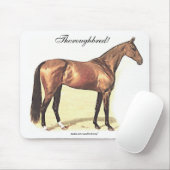 Tapis De Souris Thoroughbred (Avec souris)