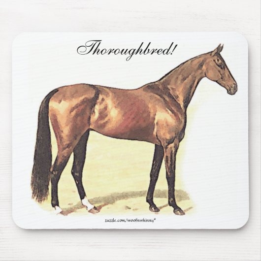 Tapis De Souris Thoroughbred (Devant)