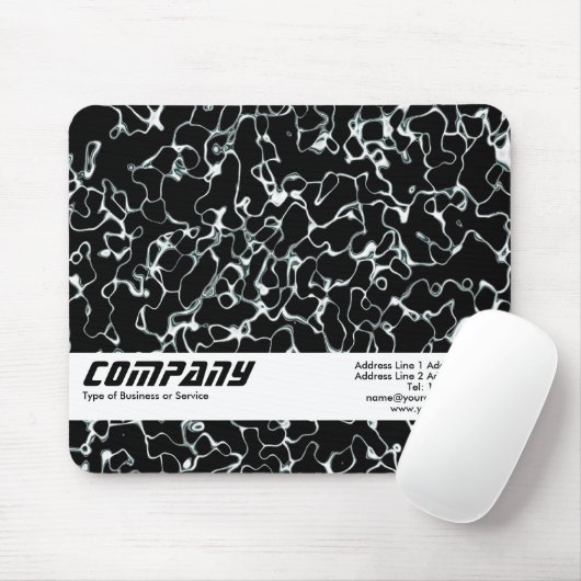 Tapis De Souris Threads Silver Rapides, Entreprise (Avec souris)