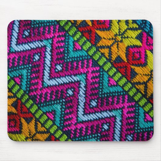 Tapis De Souris Threads tissés ethniques (Devant)