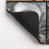 Tapis De Souris Three Photo Collage Custom (Coin)