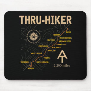 Tapis De Souris Thruh Hiker Appalachian Trail Randonnée