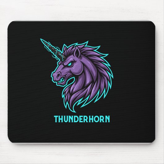 Tapis De Souris Thunderhorn Esports Mascot | Gaming Mouse Pad | Ag (Devant)