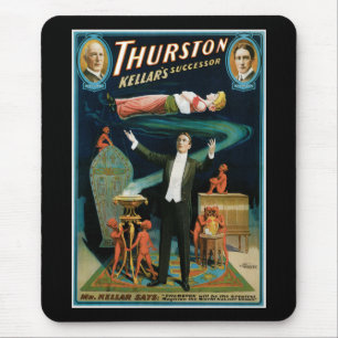 Tapis De Souris Thurston, magicien de cru de successeur de Kellers