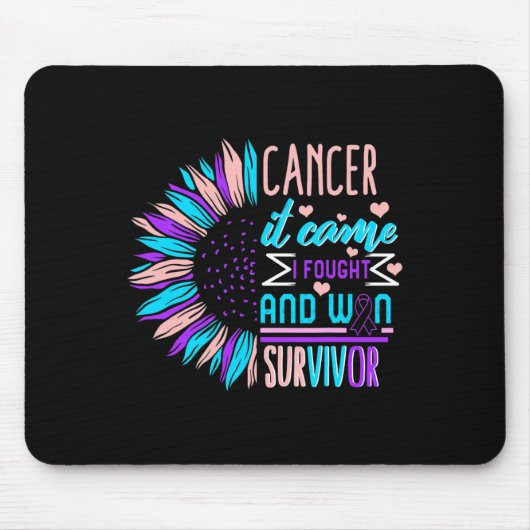 Tapis De Souris Thyroidectomie du tournesol survivant (Devant)