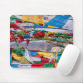 Tapis De Souris Tibetan landscape with prayer flags - Himalaya (Avec souris)