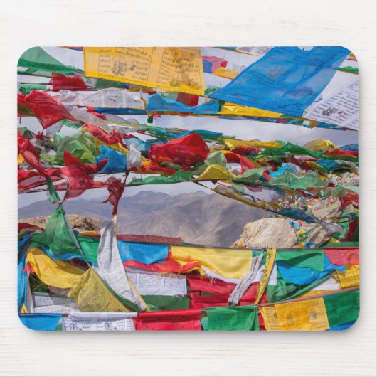 Tapis De Souris Tibetan landscape with prayer flags - Himalaya (Devant)