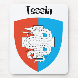 Tapis De Souris Ticino Svizzera / Tessin Suisse Mousepad
