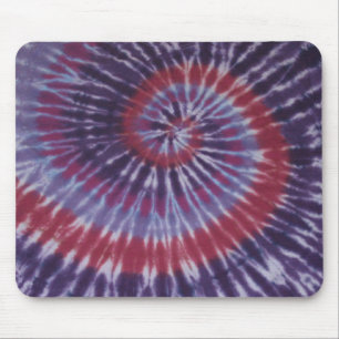 Tapis De Souris Tie classique teinture spirale