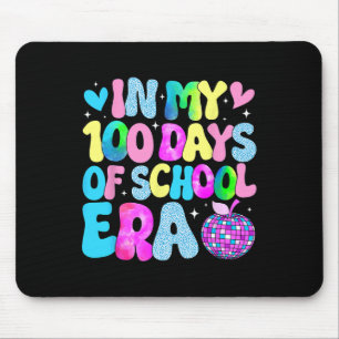 Tapis De Souris Tie Dye Dans Mon 100E Jour De L'Ère De L'École 100