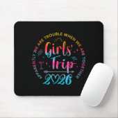 Tapis De Souris Tie Dye Girls Trip 2026 Trouble When We Are Togeth (Avec souris)