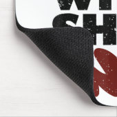 Tapis De Souris Tige barbecue sur mon blanc (Coin)