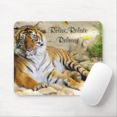 Tapis De Souris Tiger_ (Avec souris)