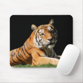 Tapis De Souris Tiger Closeup (Avec souris)