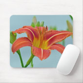 Tapis De Souris Tiger Daylily (Avec souris)